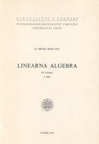 LINEARNA ALGEBRA I-II dio-0