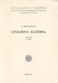 LINEARNA ALGEBRA I-II dio-1