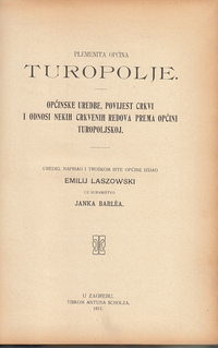 POVIJEST PLEM. OPĆINE TUROPOLJA nekoč zagrebačko polje zvane I-II-2